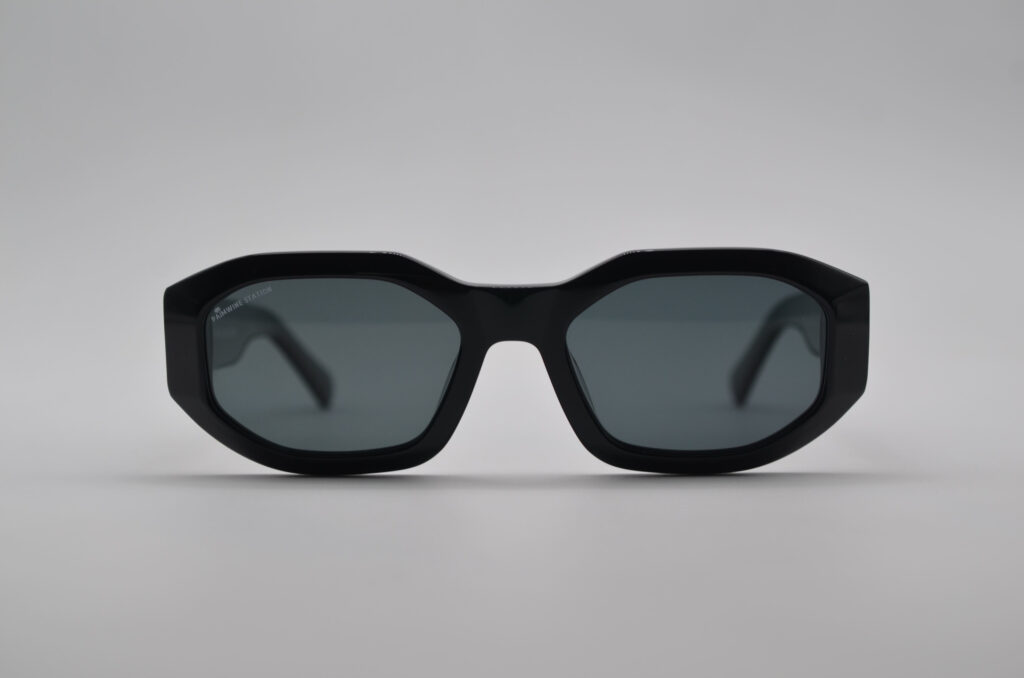 Deep Dive Black Sunglass